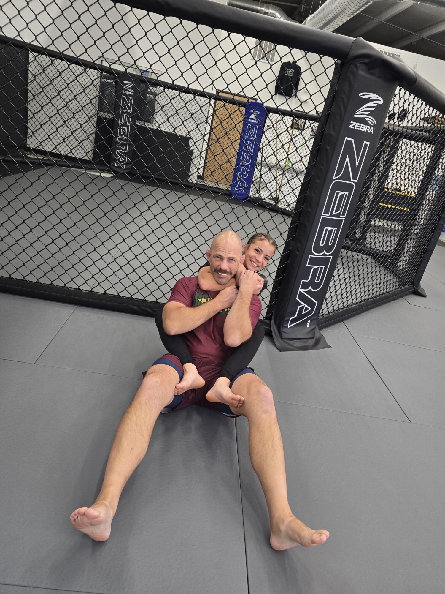 Amaya Ward & Coach Daniel Watts